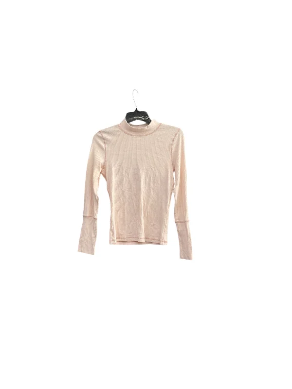 elegant women's topsTop Long Sleeve By Free People In Pink, Size: M