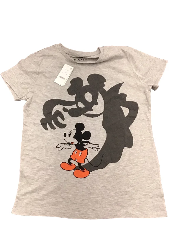 women's tops for those who want to create stylish and put-together outfits without spending a fortuneGrey Top Short Sleeve Disney Store, Size L