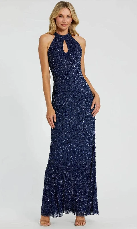 Casual DressMac Duggal 23018 - Sequined Front Cutout Evening Dress