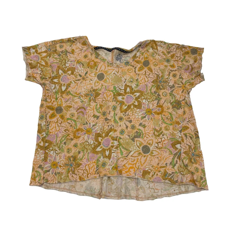 women's tops for those who want to wear pieces that are both functional and fashionableYELLOW TOP SS by PILCRO Size:M