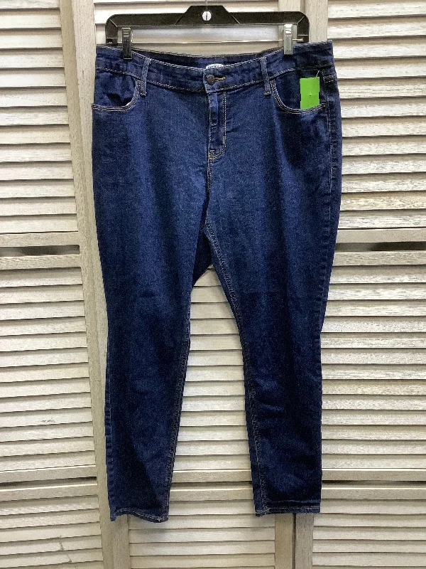 women's denim jeans for formal eventsBlue Denim Jeans Skinny Old Navy, Size 14