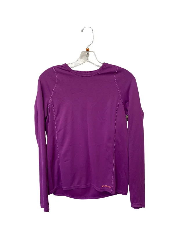 lace women's topsTop Long Sleeve By Patagonia In Purple, Size: S