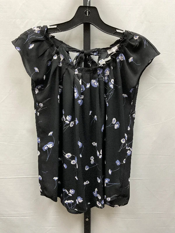 women's tops for fashion-forward individualsFloral Print Top Short Sleeve Lc Lauren Conrad, Size Xs