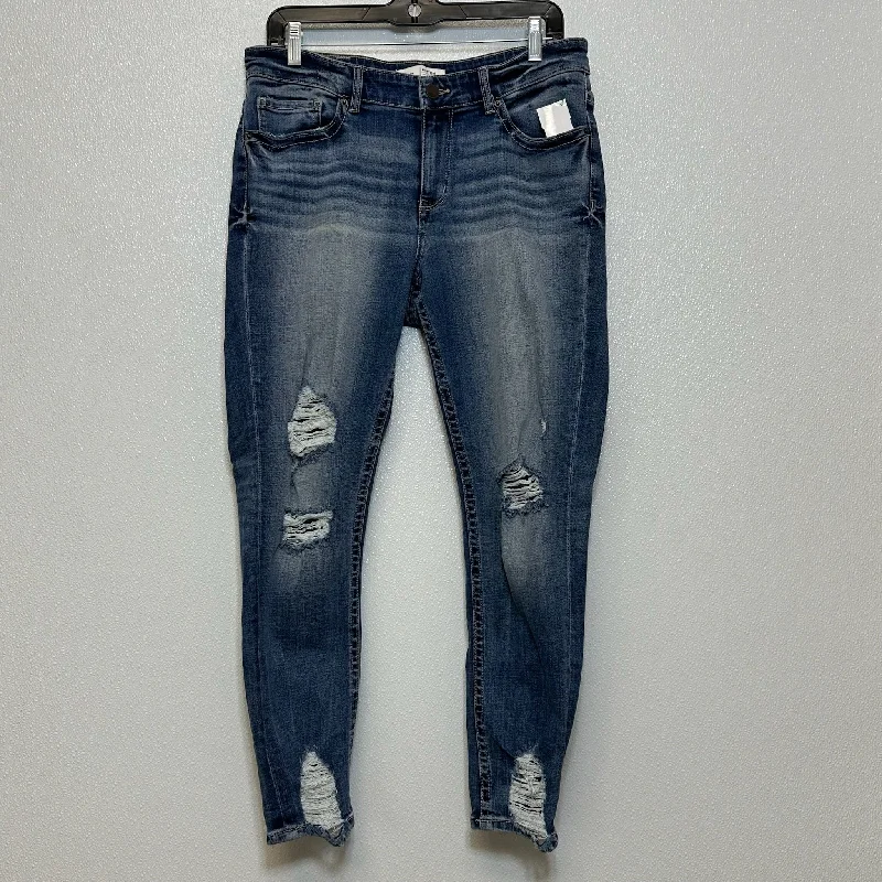 women's denim jeans for a bohemian lookDenim Jeans Skinny Bke, Size 8