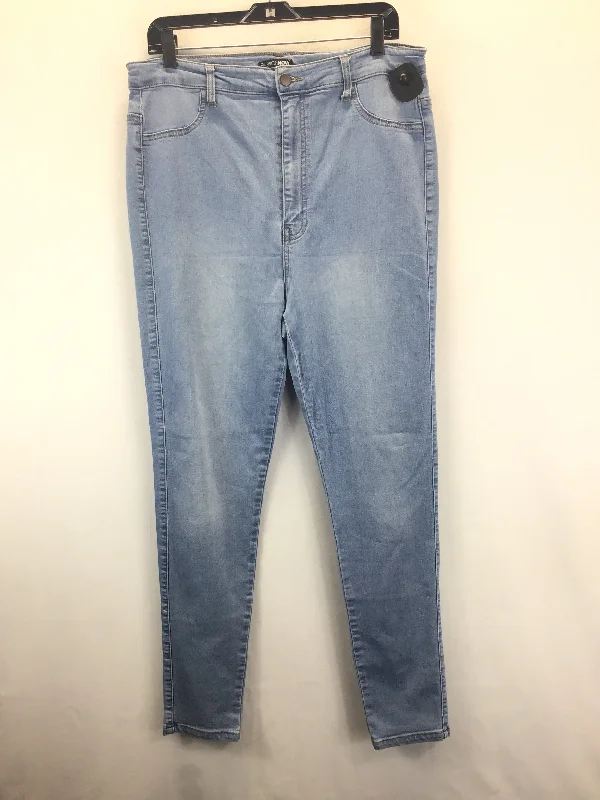 women's denim jeans with frayed edgesDenim Jeans Skinny Fashion Nova, Size 1x