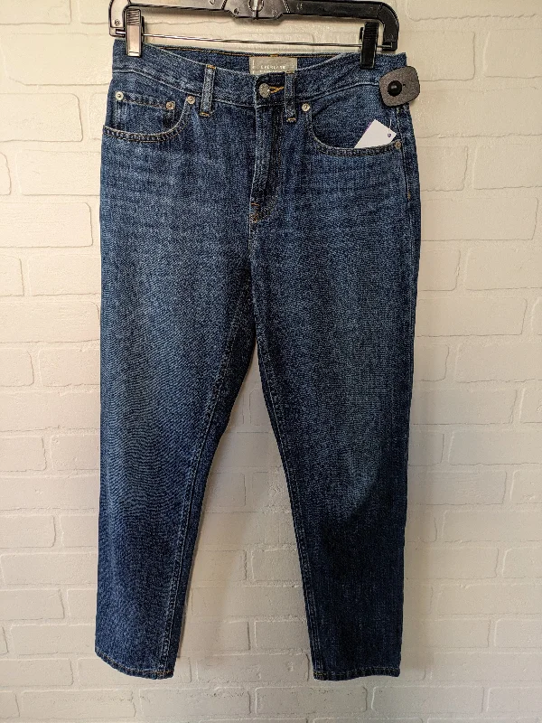 women's denim jeans for a night outBlue Denim Jeans Straight Everlane, Size 2