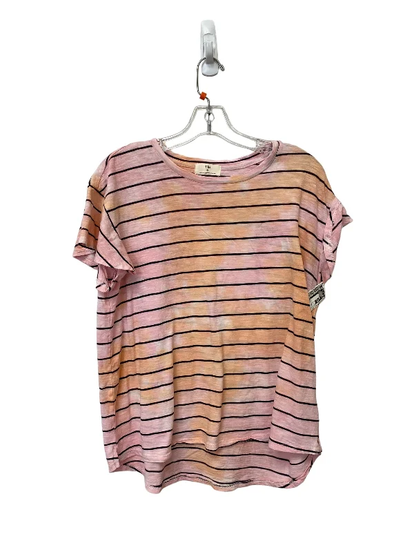 women's tops with built-in brasMulti-colored Top Short Sleeve T.la, Size M