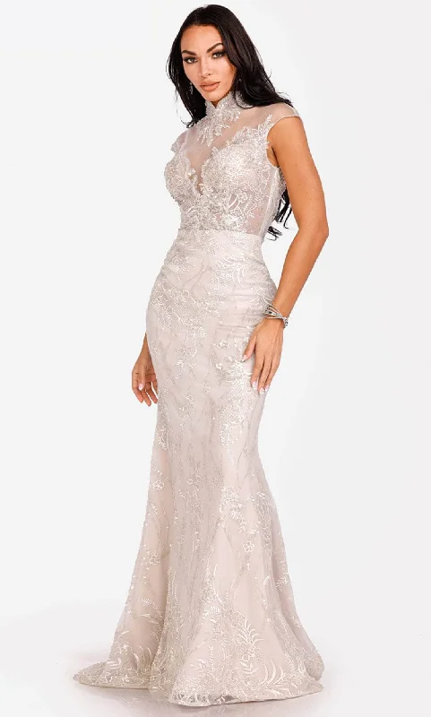 women's luxury dressesTerani Couture 231E0257 - Embroidered Evening Gown