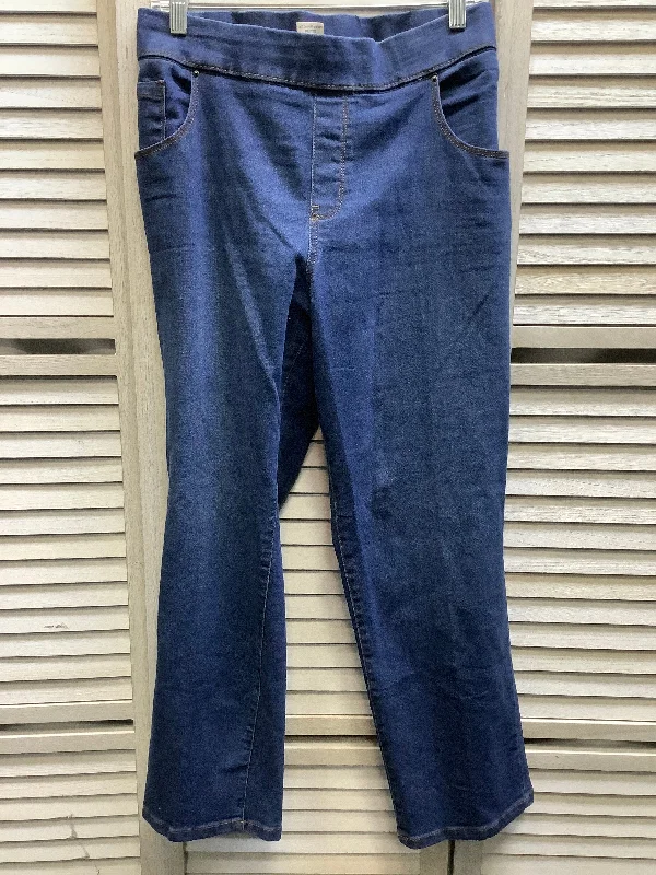 women's stretch denim jeansBlue Denim Jeans Skinny Terra & Sky, Size 2x