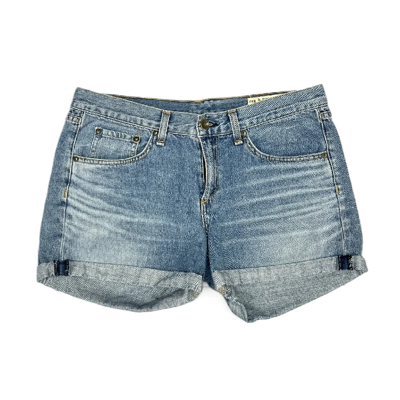 women's light denim jeansBlue Denim Shorts Designer By Rag & Bones Jeans, Size: 4