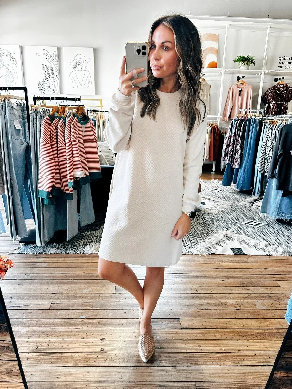 Jersey DressKnit Mini Dress-4 Colors