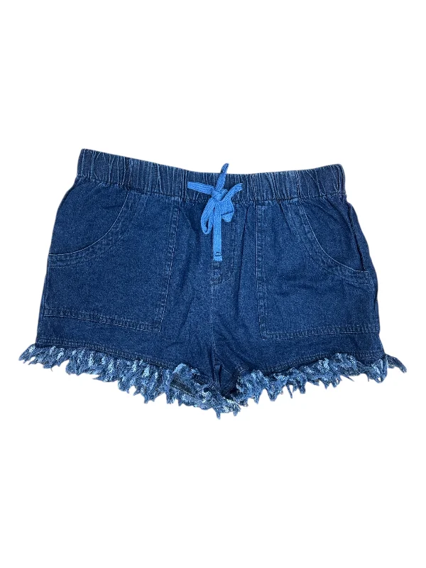 women's dressy denim shortsShorts By Acting Pro In Blue Denim, Size: S