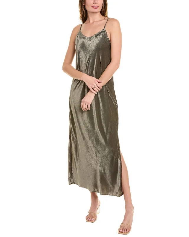 women's metallic dressesSplendid Velvet Breeze Maxi Dress