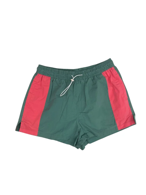 women's velvet shortsShorts By Wild Fable In Green & Pink, Size:M