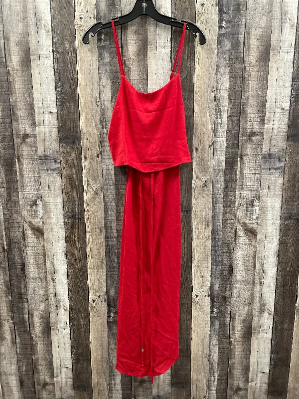 Scoop-Neck DressDress Casual Maxi By Cme In Red, Size: S