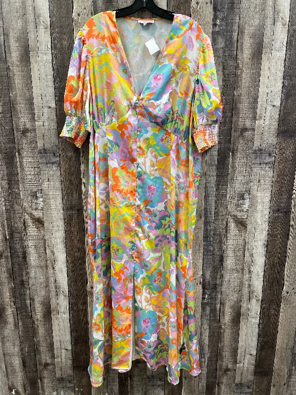 Maternity DressDress Casual Maxi By Cme In Multi-colored, Size: 1x