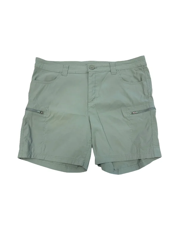 women's eco-friendly shortsShorts By Eddie Bauer In Green, Size: 12