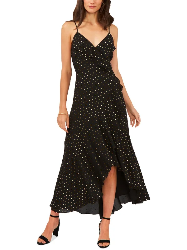 Asymmetric DressWomens Printed Long Maxi Dress