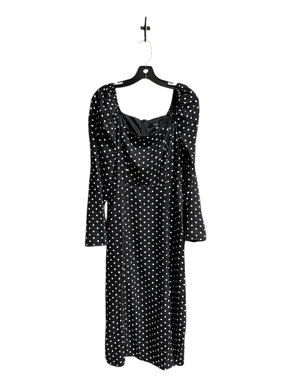 Velvet DressDress Casual Maxi By Lulus In Polkadot Pattern, Size: M