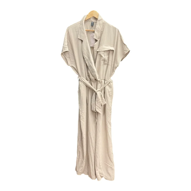 women's denim dressesDress Casual Maxi By Clothes Mentor In Beige, Size: 4x