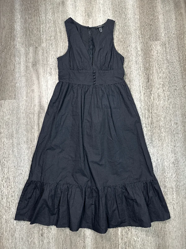 women's silk dressesDress Casual Maxi By Forever 21 In Black, Size: M