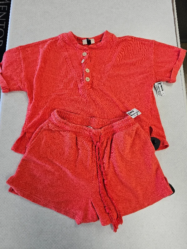 women's retro shortsShorts Set By Universal Thread In Coral, Size:M