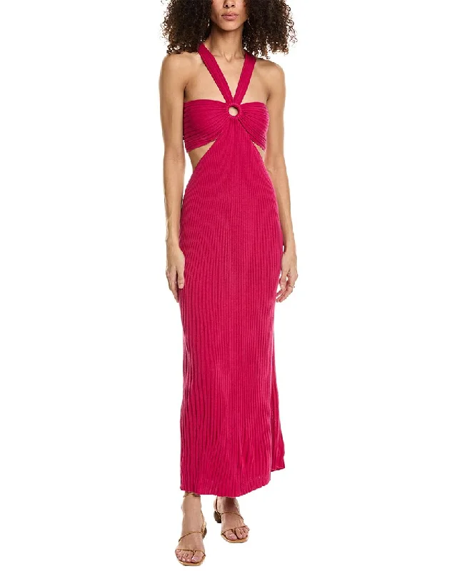 women's custom dressesba&sh Cutout Maxi Dress