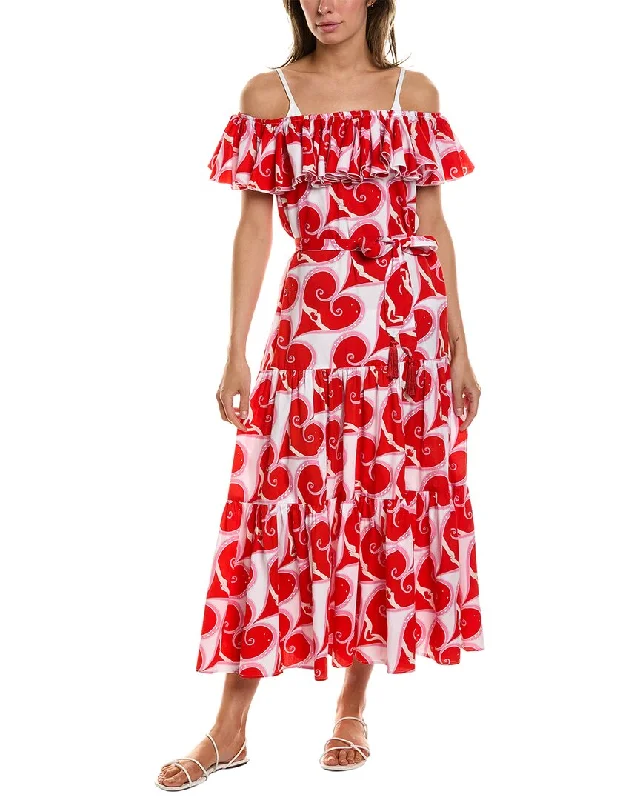 Off-The-Shoulder DressPaolita Heartbreaker Bianca Maxi Dress