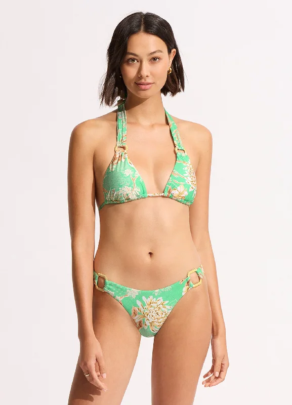 Mix-and-Match Bikini FemaleEden Slide Triangle Bikini Top - Mint