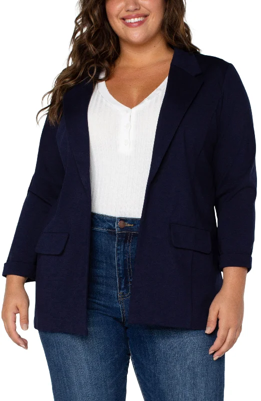 women's velvet shortsBOYFRIEND BLAZER WITH PRINCESS DART