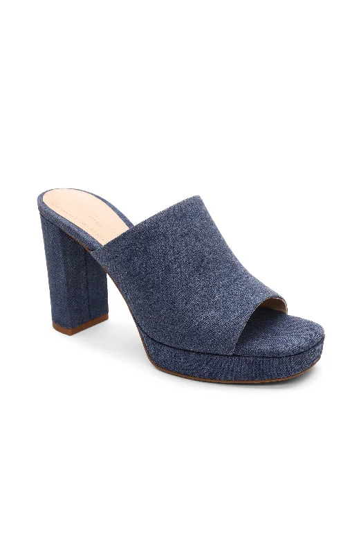 women's spandex shortsCARSON HIGH BLOCK HEEL MULE