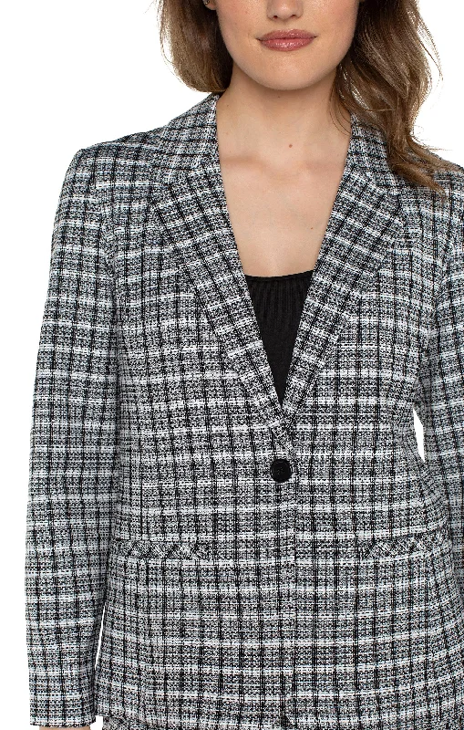 women's A-line shortsFITTED BLAZER