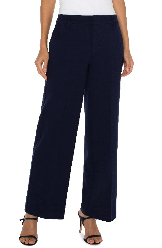 women's relaxed-fit shortsPETITE KELSEY WIDE LEG TROUSER