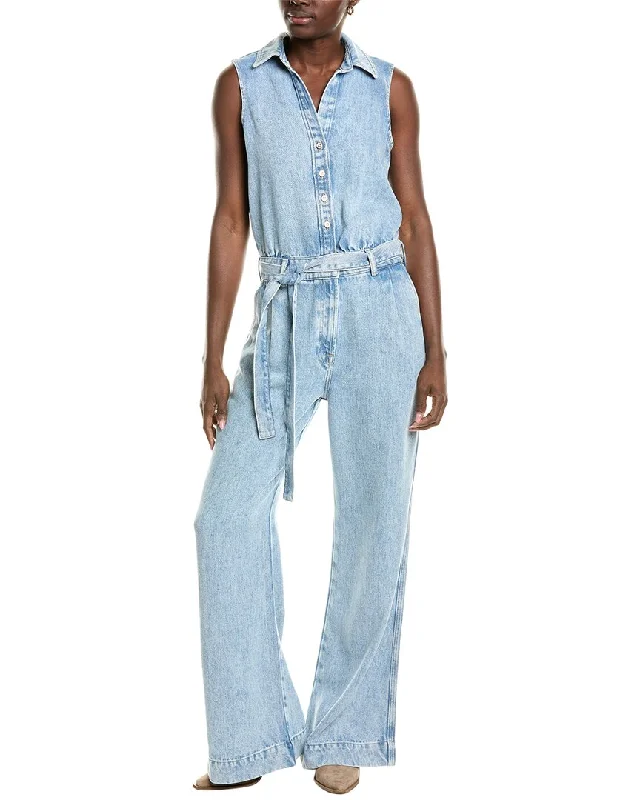 women's jumpsuits with floral prints7 For All Mankind Pleated Jumpsuit