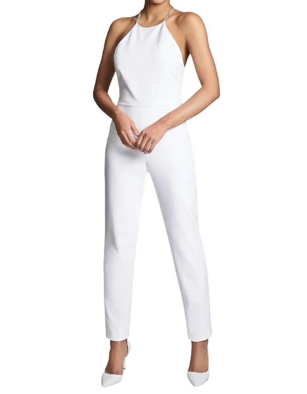 women's jumpsuits for all-day comfortAlexa Jumpsuit In Ivory