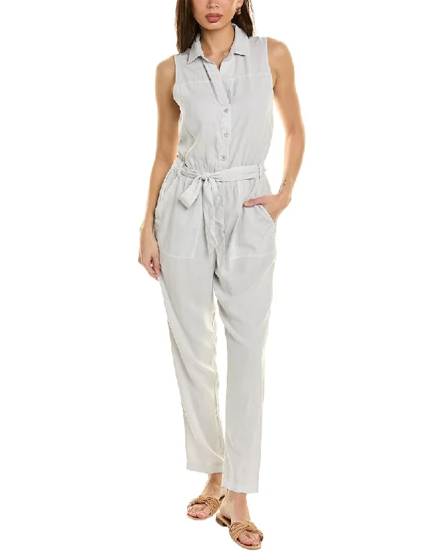 women's jumpsuits for pear-shaped bodiesBella Dahl Belted Jumpsuit