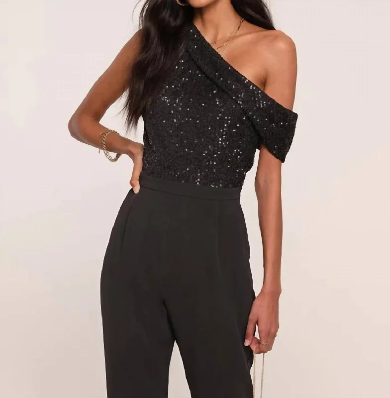 women's jumpsuits with floral printsDaisy Jumpsuit In Black