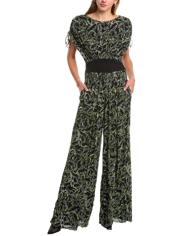 women's jumpsuits with off-the-shoulder sleevesDiane von Furstenberg Andra Jumpsuit