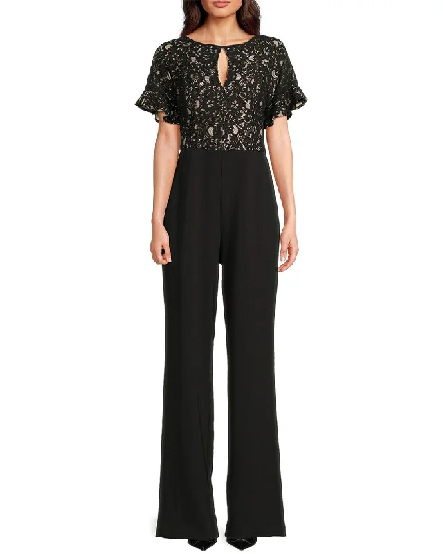 women's jumpsuits with floral printsFOCUS by Shani Lace Jumpsuit