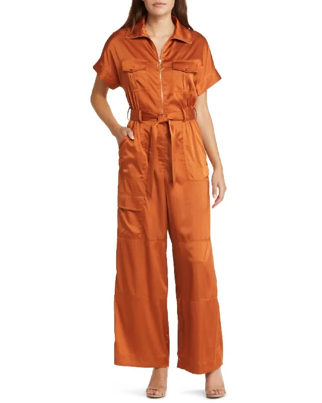 women's jumpsuits for fallKerrigan Jumpsuit In Copper