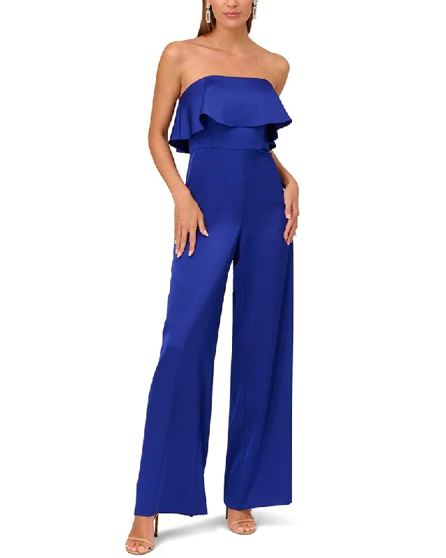 women's jumpsuits for easy dressingLiv Foster Strapless Popover Jumpsuit