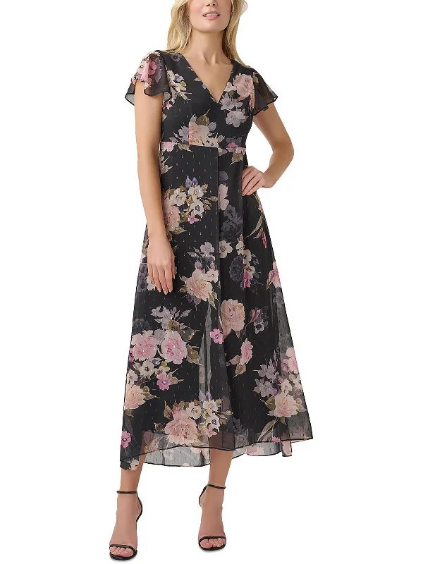 women's jumpsuits with off-the-shoulder necksWomens Floral Print Cropped Jumpsuit