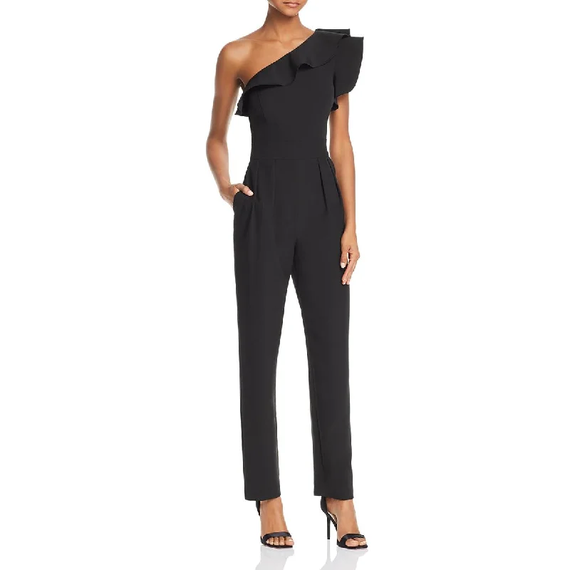 women's jumpsuits for stylish and functional fashionWomens One Shoulder Cocktail Jumpsuit