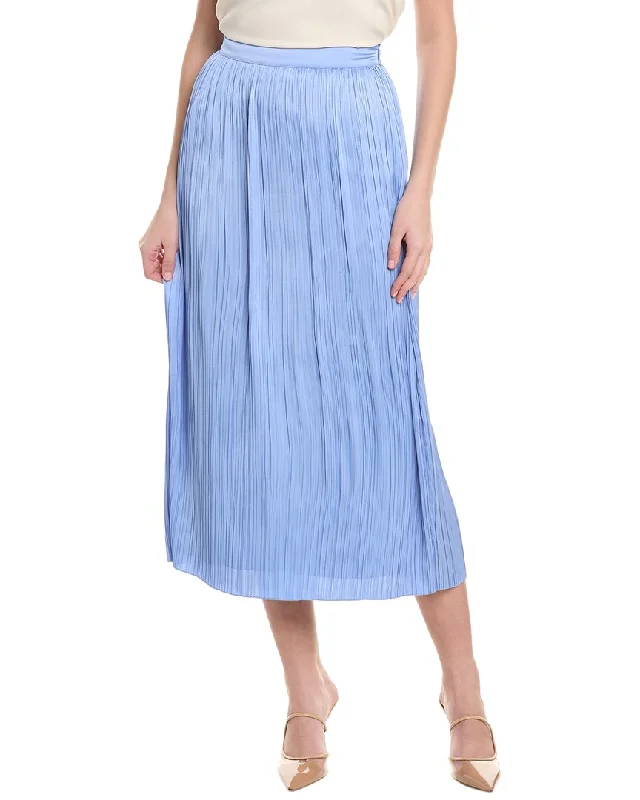 women's warm party skirtsHugo Boss Vaplissa Midi Skirt