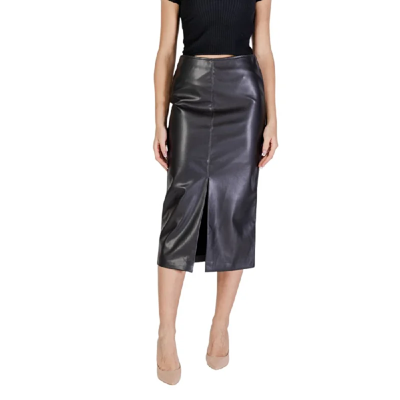 women's wrap skirtsICHI  Polyester Women's Skirt