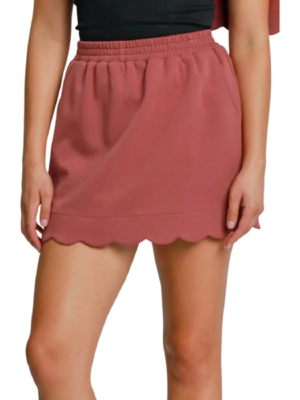 women's cool work skirtsNight Out Skirt In Rosewood