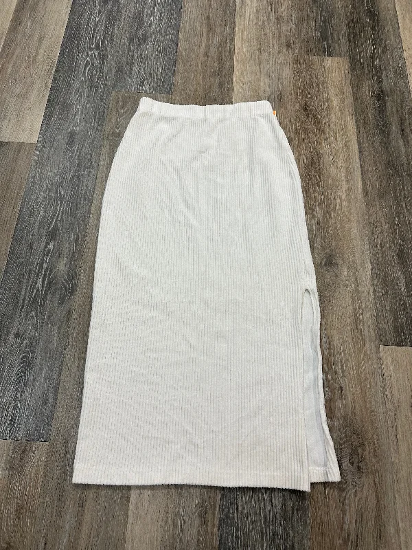 women's casual skirtsSkirt Maxi By Free People In White, Size: S