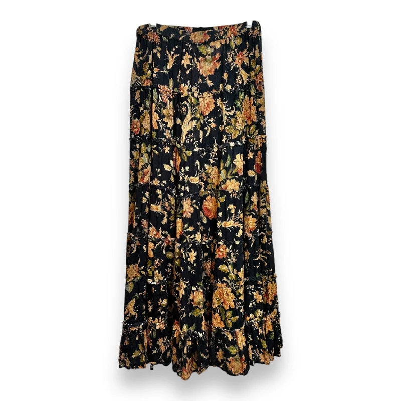 women's high-performance dressy skirtsSkirt Maxi By Ralph Lauren In Floral Print, Size: S