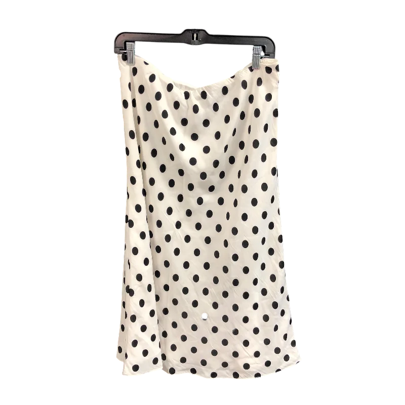 women's cocktail skirtsSkirt Midi By Inc In Polkadot Pattern, Size: L