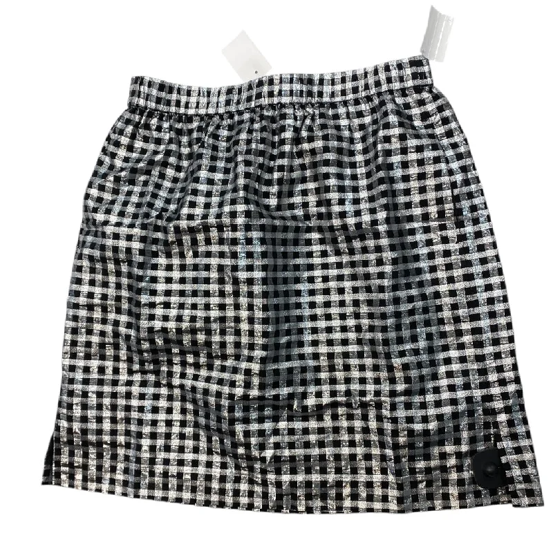 women's flowy skirtsSkirt Mini & Short By J. Crew In Black & White, Size: S